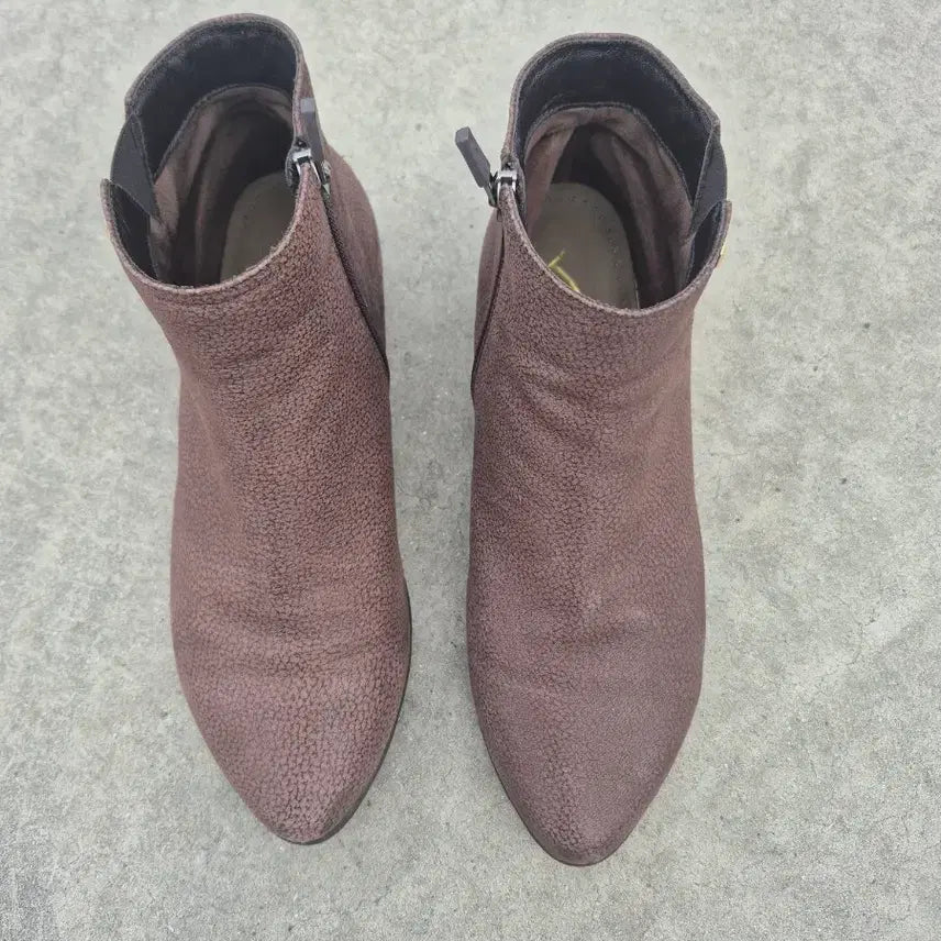 [BUNJANG] Vainer Brown Ankle Boots / vainer 브라운 앵클 부츠