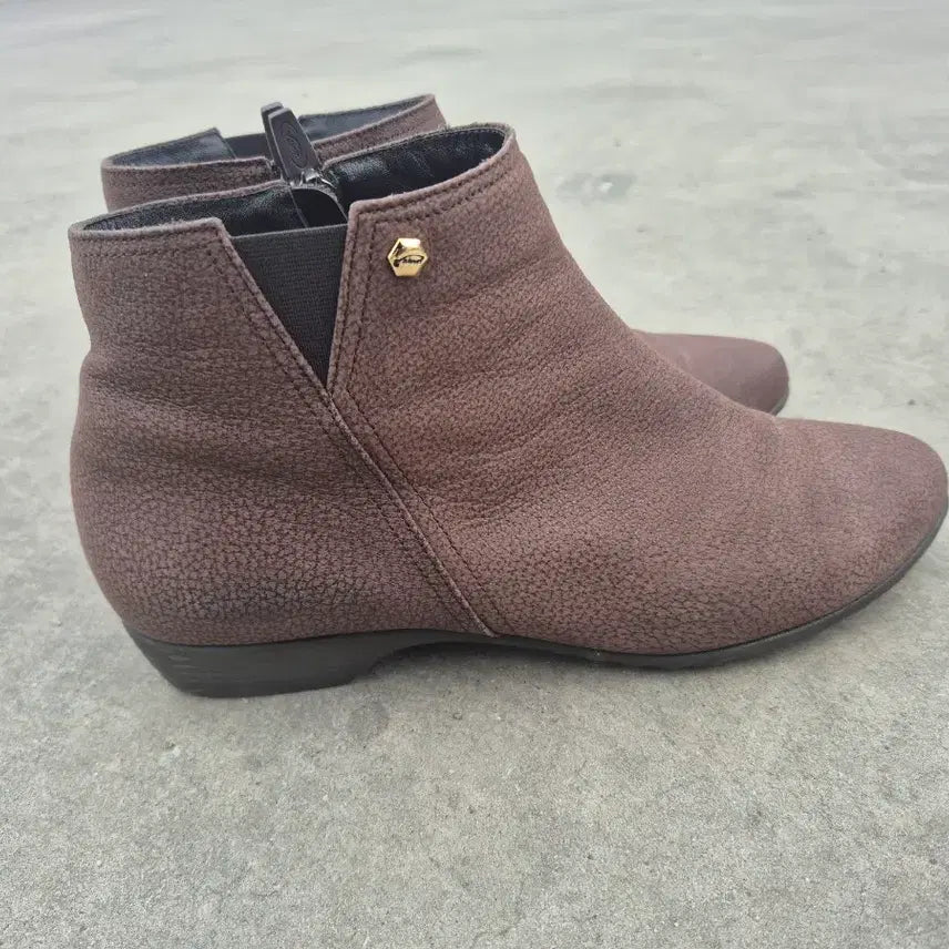 [BUNJANG] Vainer Brown Ankle Boots / vainer 브라운 앵클 부츠