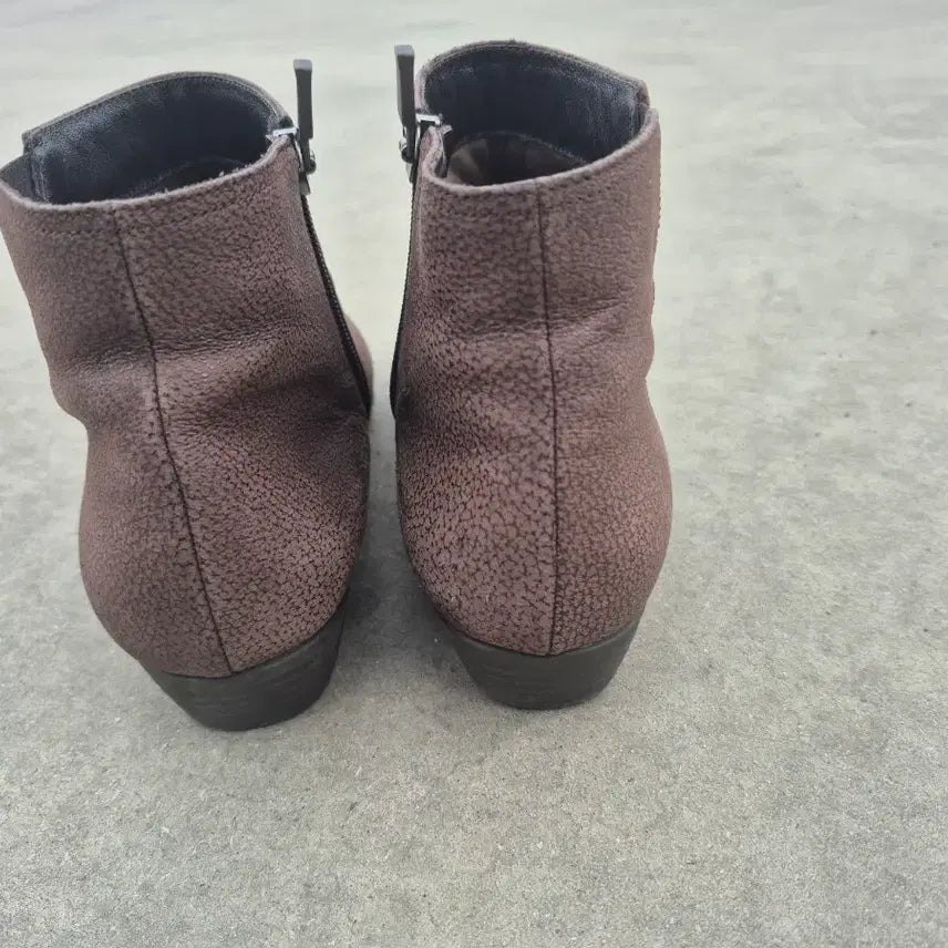 [BUNJANG] Vainer Brown Ankle Boots / vainer 브라운 앵클 부츠