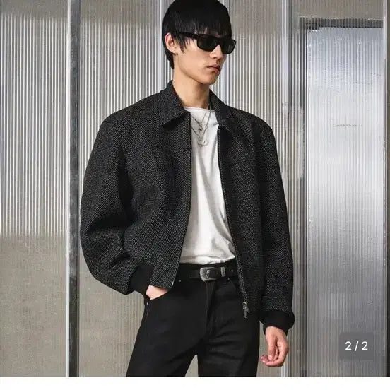 [BUNJANG] Elmood Sadler Tweed Jacket / 엘무드 새들러 트위드 자켓