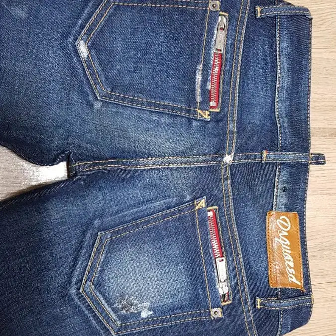 [BUNJANG] Dsquared2 Women's Skinny Denim Jeans / 디스퀘어드 여성 스키니 데님 S75LA0536 매장판 뒷지퍼