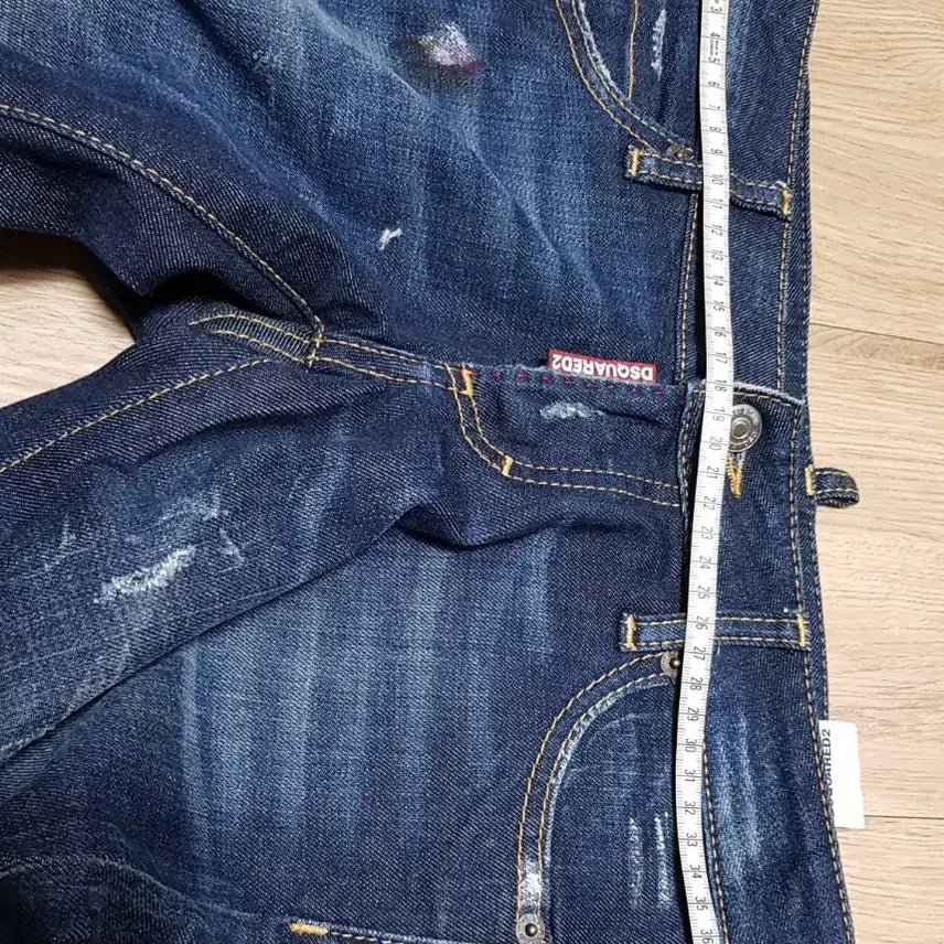 [BUNJANG] Dsquared2 Women's Skinny Denim Jeans / 디스퀘어드 여성 스키니 데님 S75LA0536 매장판 뒷지퍼