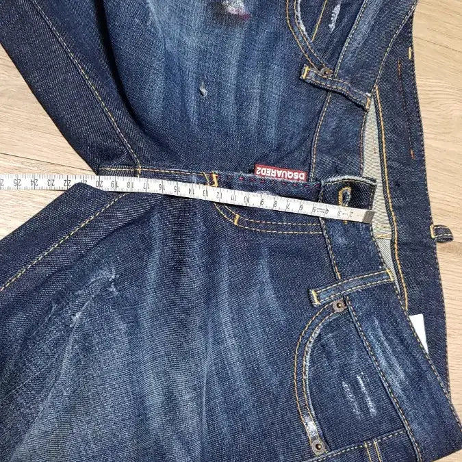 [BUNJANG] Dsquared2 Women's Skinny Denim Jeans / 디스퀘어드 여성 스키니 데님 S75LA0536 매장판 뒷지퍼 eu38