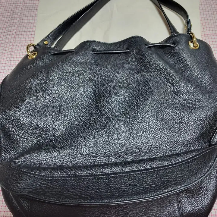 [BUNJANG] MCM Black Leather Shoulder Bag / MCM 블랙 레더 숄더백  성주택