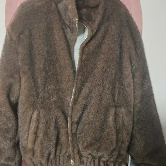 [BUNJANG] Love & Show Mink Eco-Fur Oversized Jumper / 러브앤쇼 에코퍼 밍크 오버핏 루즈핏점퍼