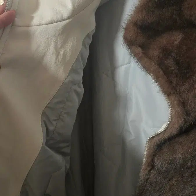 [BUNJANG] Love & Show Mink Eco-Fur Oversized Jumper / 러브앤쇼 에코퍼 밍크 오버핏 루즈핏점퍼