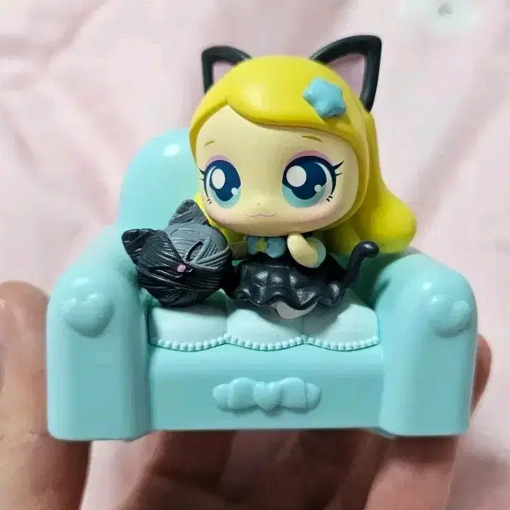 [BUNJANG] Catch! Teenieping Yaongping Figure / 캐치티니핑 짝꿍 피규어 야옹핑