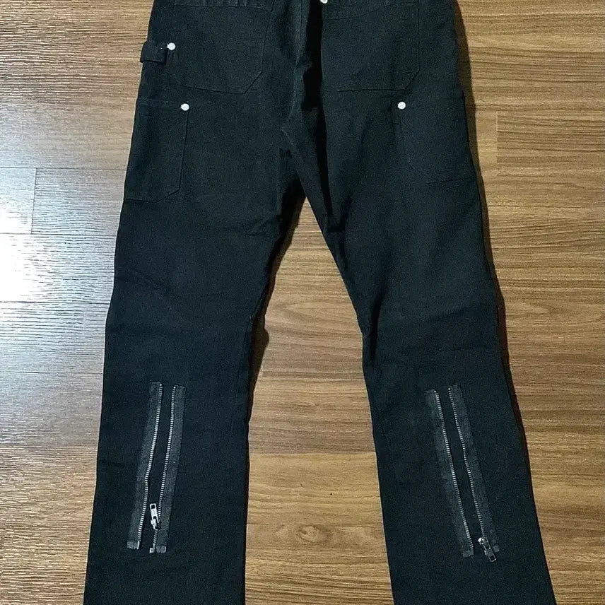 [BUNJANG] Vuja De 003 Back Zip Double Knee Carpenter Work Pants / 뷰자데 003 back zip double knee carpent