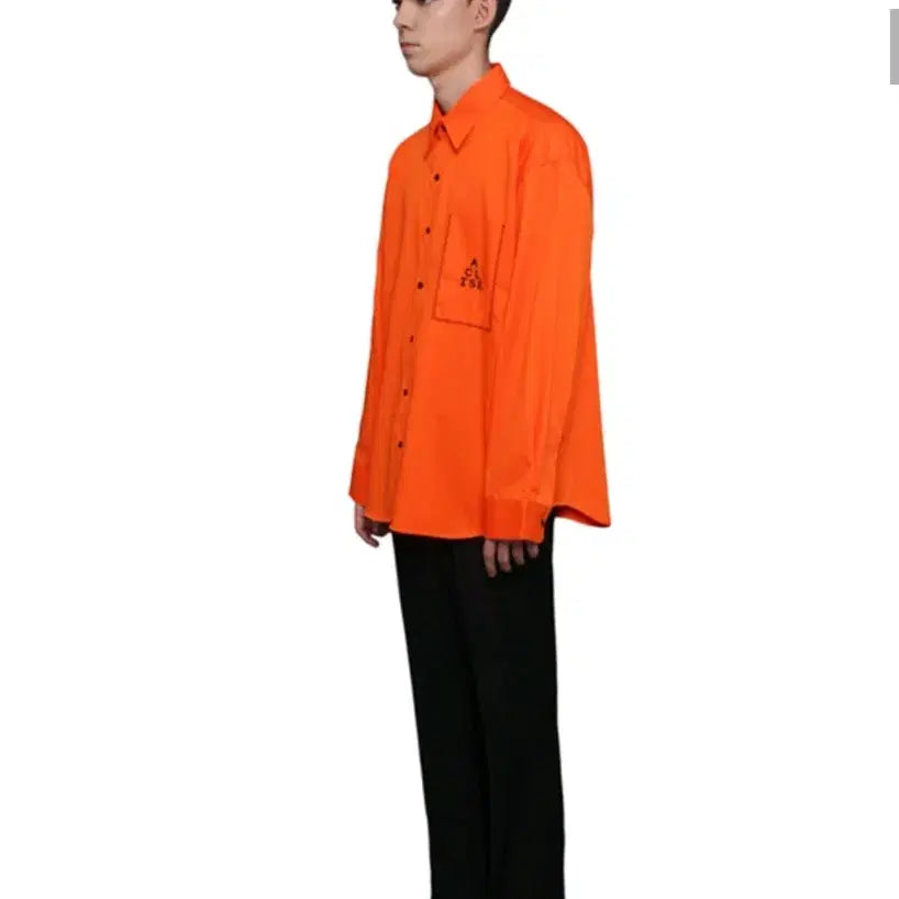 [BUNJANG] Aclisse Orange Shirt M Size / 아클리세 오렌지색 셔츠 M사이즈 새 제품