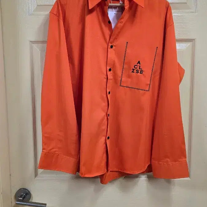 [BUNJANG] Aclisse Orange Shirt M Size / 아클리세 오렌지색 셔츠 M사이즈 새 제품