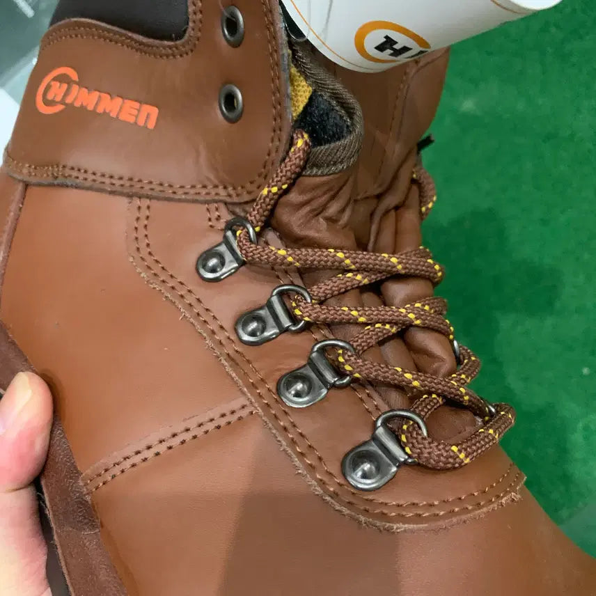 [BUNJANG] Himman Safety Boots 6-inch / (새것)힘맨 방탄 내답판 안전화 6인치
