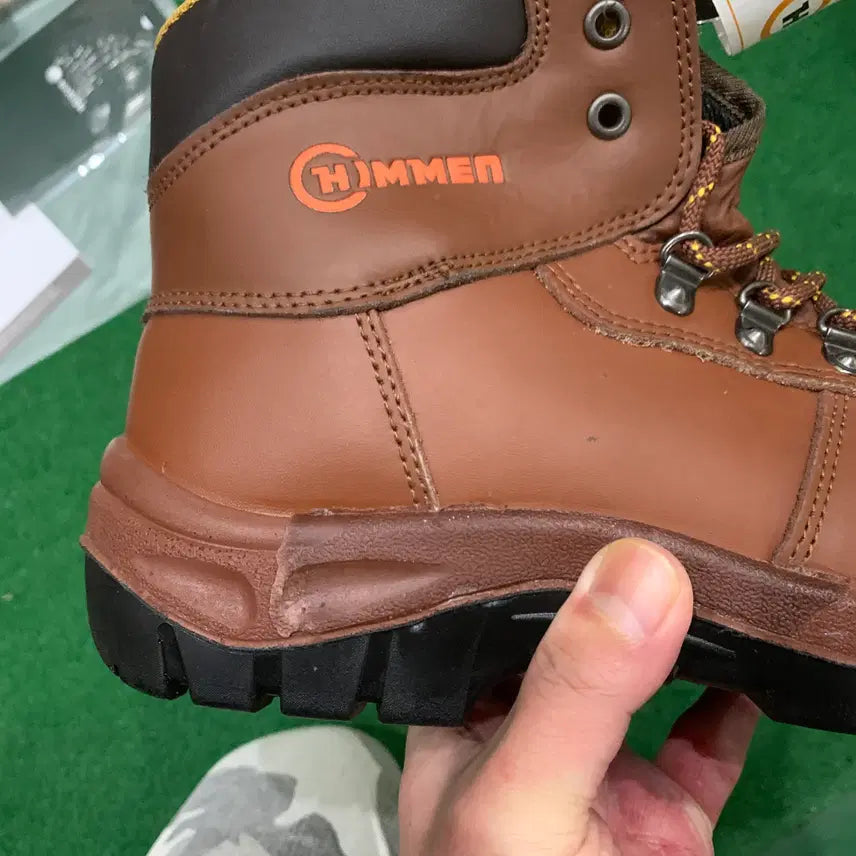 [BUNJANG] Himman Safety Boots 6-inch / (새것)힘맨 방탄 내답판 안전화 6인치