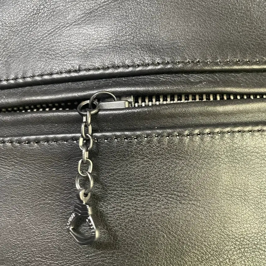 [BUNJANG] Outstanding Leather Jacket - L Size / 아웃스탠딩 레더자켓L