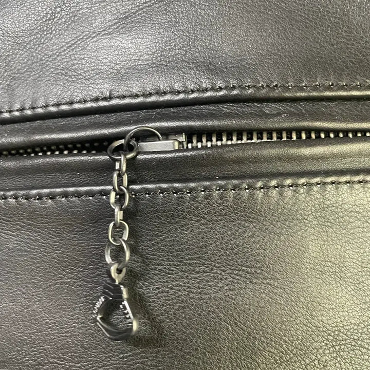 [BUNJANG] Outstanding Leather Jacket - L Size / 아웃스탠딩 레더자켓L