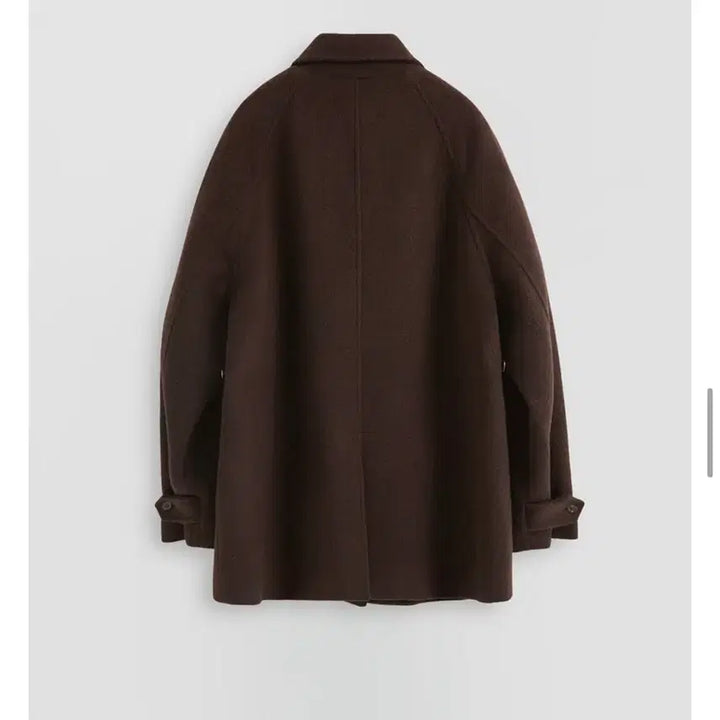 [BUNJANG] Hane Pound Wool Half Trench Coat - Deep Brown / 하네 파운드 울 하프 트렌치 코트_Deep Brown