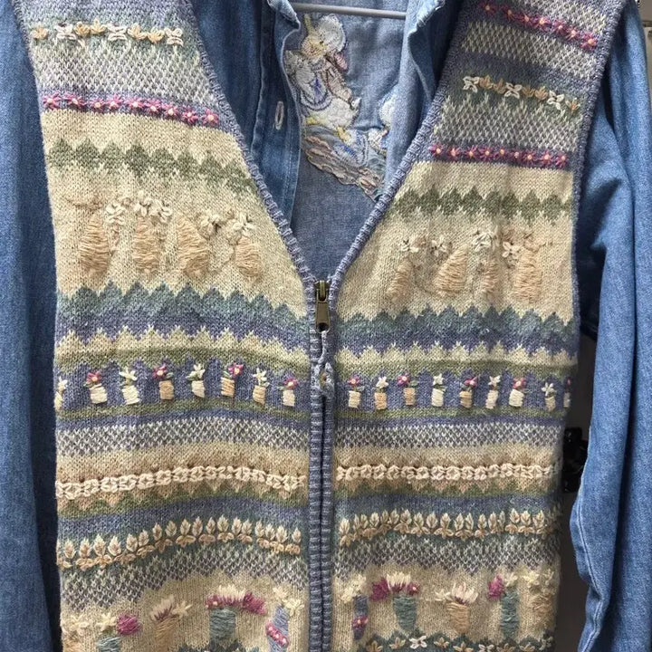 [BUNJANG] Woolrich Knit Vest / 울리치 니트 조끼