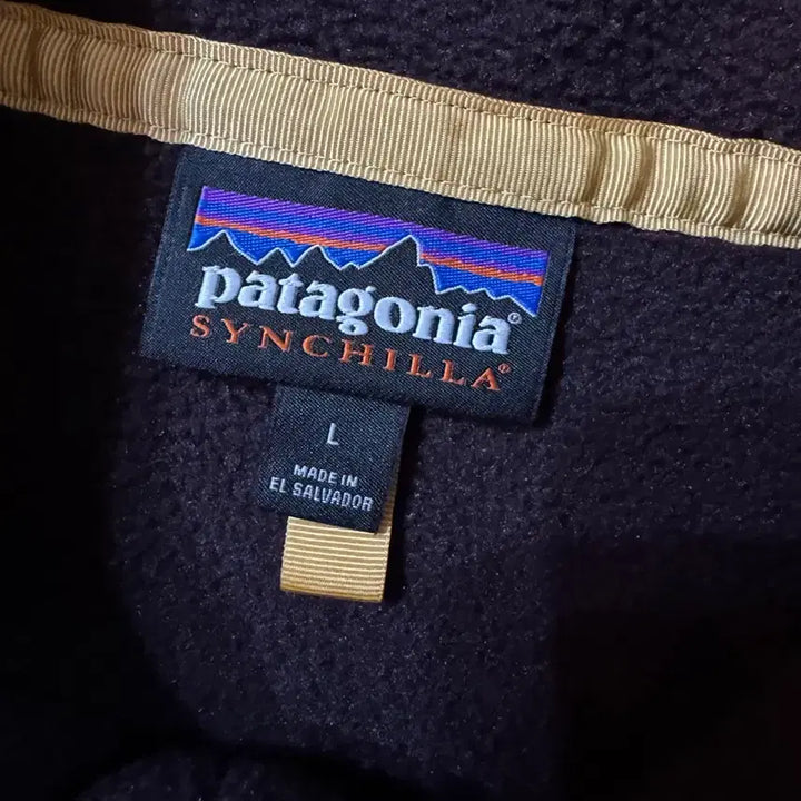 [BUNJANG] Patagonia Synchilla Snap-T Fleece Pullover Obsidian Plum (L) / (L)파타고니아 신칠라 스냅티 플리스 풀오버 옵시디안 플럼