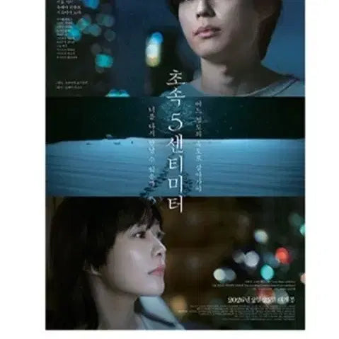 [BUNJANG] 5 Centimeters Per Second Main Poster + Art Card / 초속5센티미터 메인포스터 + 아트카드