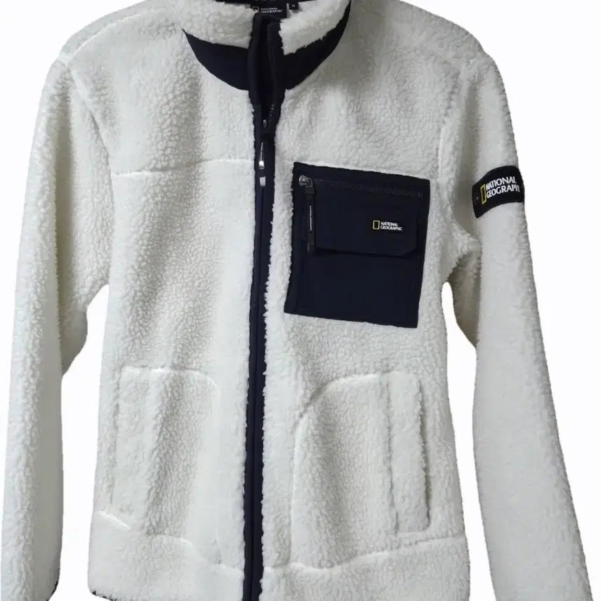 [BUNJANG] National Geographic Fleece Jacket M / 내셔널지오그래픽 플리스 자켓 m