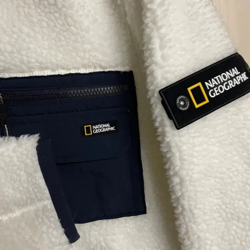 [BUNJANG] National Geographic Fleece Jacket M / 내셔널지오그래픽 플리스 자켓 m