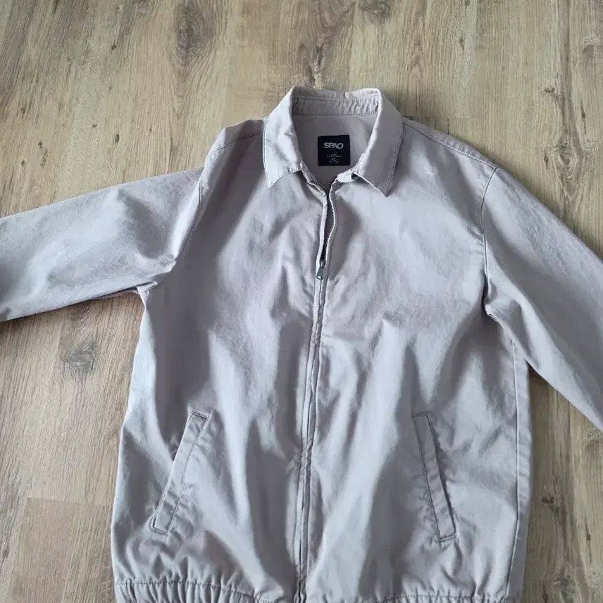 [BUNJANG] Spao Zip-up Jacket Light Beige / 스파오 집업 자켓 라이트 베이지