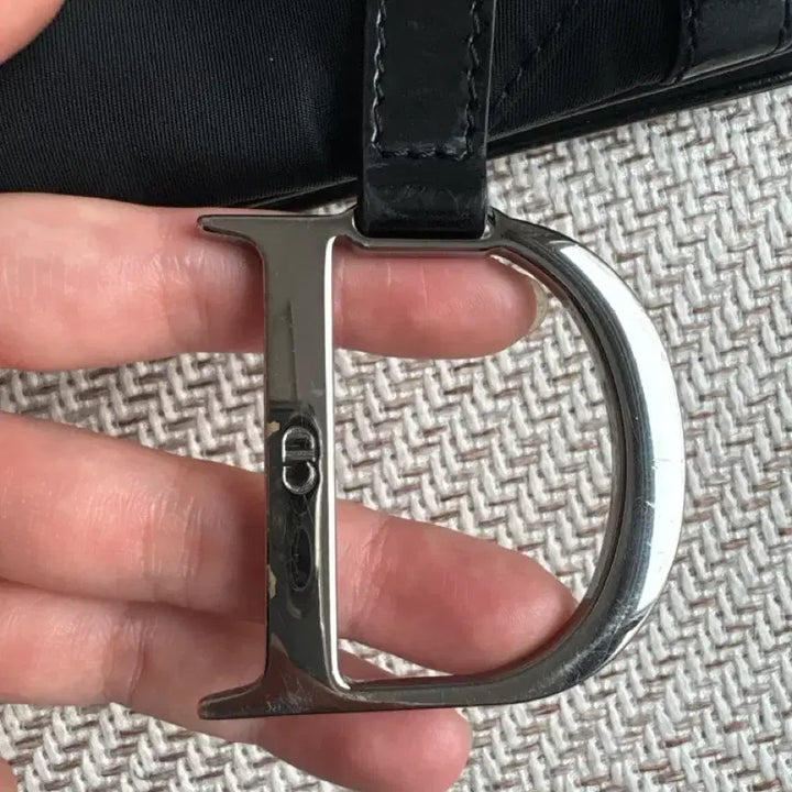 [BUNJANG] Dior Vintage Nylon Saddle Bag / 마지막가격)빈티지 디올 나일론 새들백 블랙 / 개런티카드포함