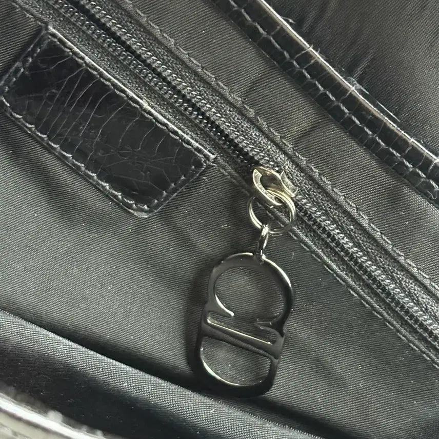 [BUNJANG] Dior Vintage Nylon Saddle Bag / 마지막가격)빈티지 디올 나일론 새들백 블랙 / 개런티카드포함