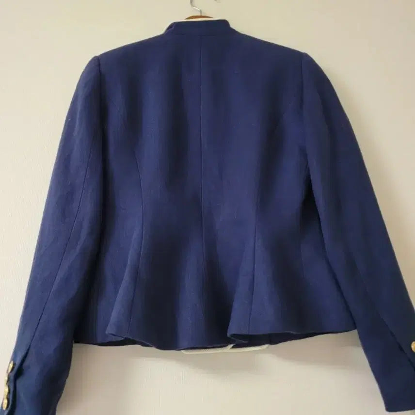 [BUNJANG] Ralph Lauren Navy Blue Gold Button Collar Jacket / [랄프로렌]네이비 블루 금장 단추 카라 자켓