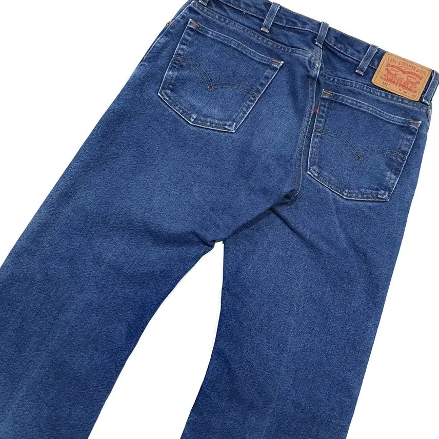 [BUNJANG] Levi's 517 Blank Tab Bootcut Jeans / 리바이스 517 부츠컷 블랭크탭 34