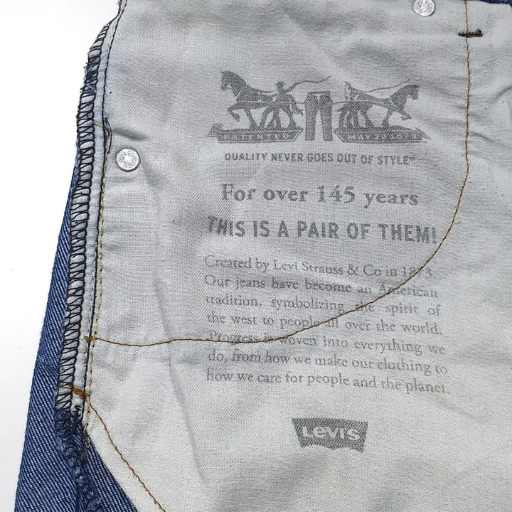 [BUNJANG] Levi's 517 Blank Tab Bootcut Jeans / 리바이스 517 부츠컷 블랭크탭 34