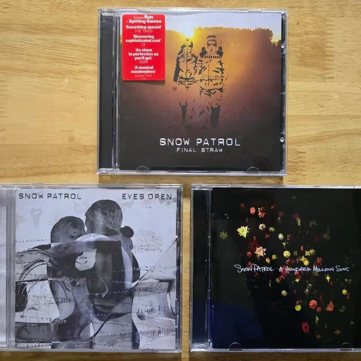 [BUNJANG] Snow Patrol Album CD Bundle / CD 음반 Snow Patrol 스노우 패트롤 앨범 3장