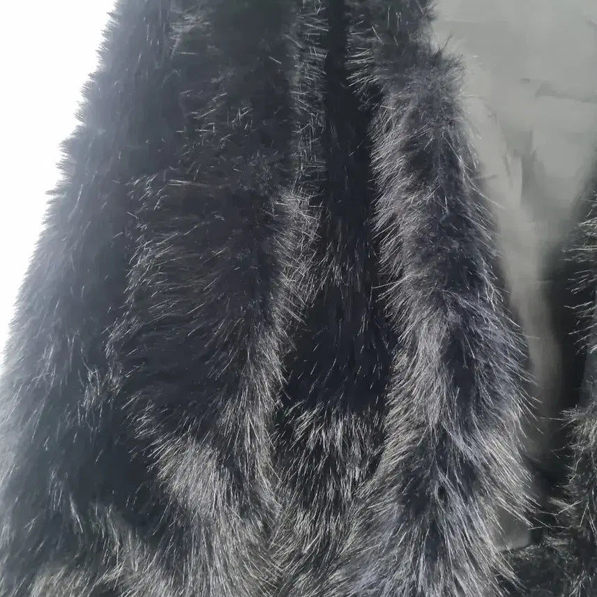 [BUNJANG] Free Size Faux Fur Jacket / 인조퍼자켓( Free 새상품)