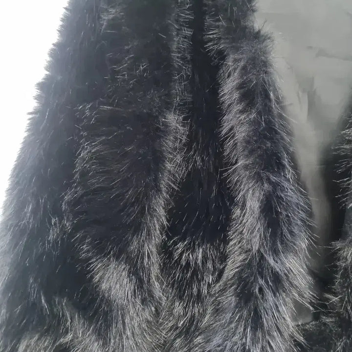 [BUNJANG] Free Size Faux Fur Jacket / 인조퍼자켓( Free 새상품)