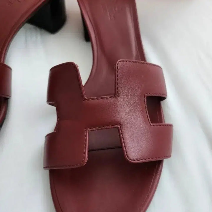 [BUNJANG] Hermes Oasis Rouge H Sandals / 에르메스 오아시스 루즈아쉬