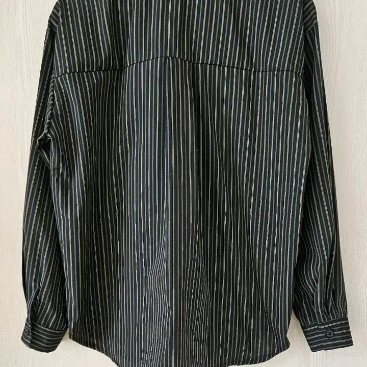 [BUNJANG] Black Striped Shirt / 고퀄 셔츠 새상품