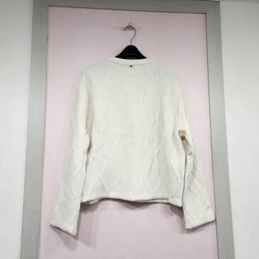 [BUNJANG] Thursday Island Argyle Pocket Round Cardigan / 써스데이아일랜드 아가일포켓라운드가디건