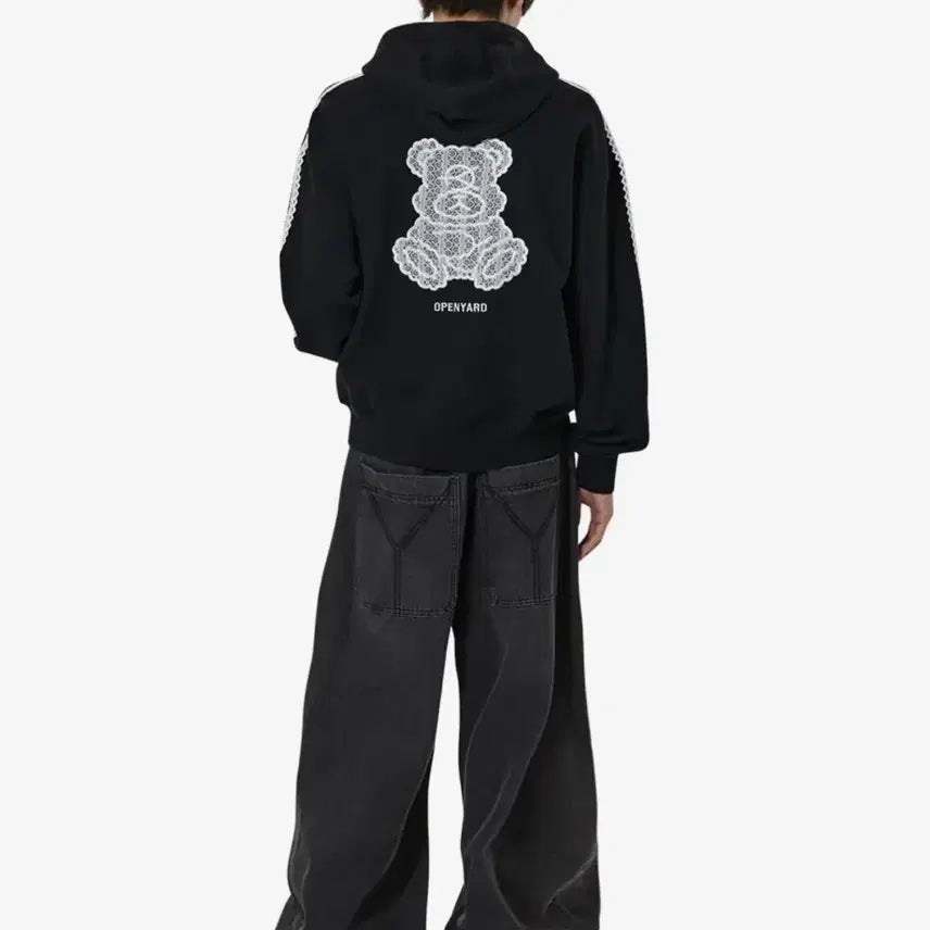 [BUNJANG] OY Lace Dolly Hoodie Dimmoire Arbolcan / oy 오와이 레이스 돌리 후드집업 딤모아르볼칸