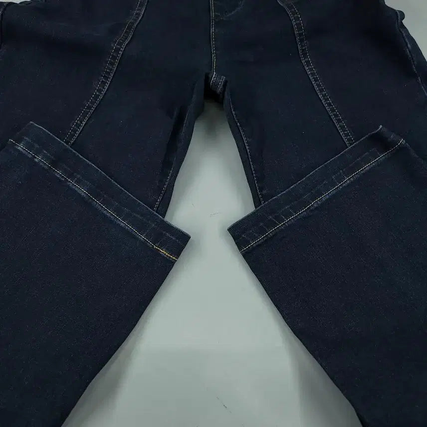 [BUNJANG] Levi's Indigo Cut Button Premium Stretch Denim Overalls / 리바이스 진청 인디고 절개 버튼 프리미엄 스트레치 데님 멜빵바지 오버롤