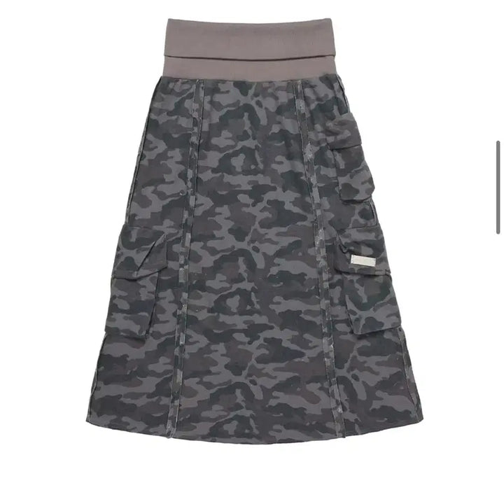 [SOLD OUT] yeel 카고스커트 cargo cubic maxi skirt camo