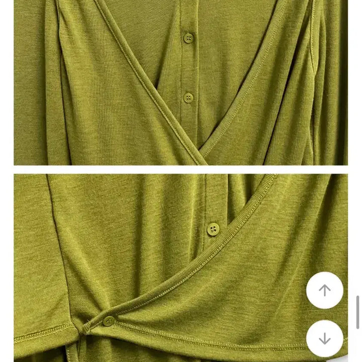 [BUNJANG] Wrap Style Cardigan Khaki / 랩 스타일 가디건 카키색