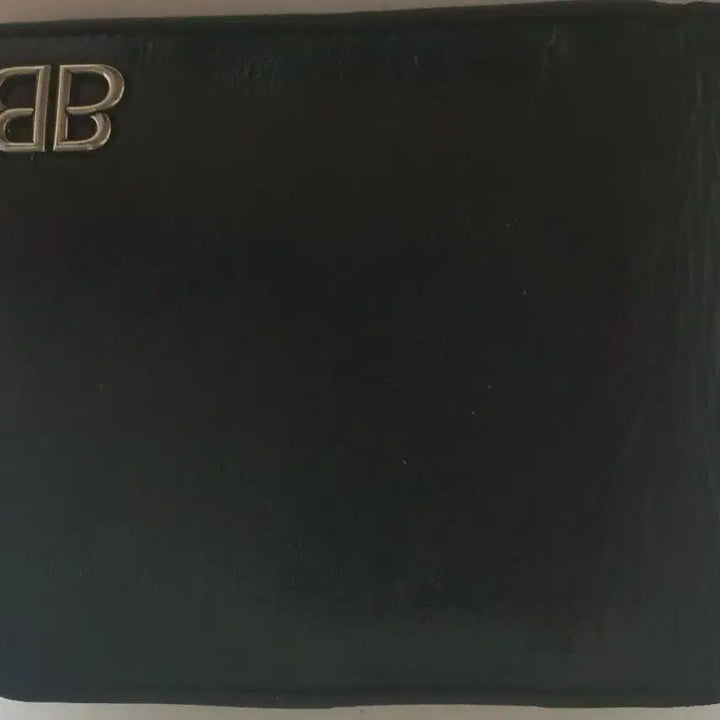 [BUNJANG] Balenciaga BB Leather Wallet / 발렌시아가 블랙 지갑