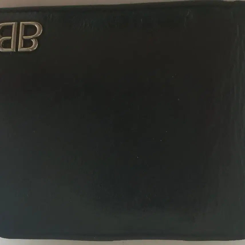 [BUNJANG] Balenciaga BB Leather Wallet / 발렌시아가 블랙 지갑