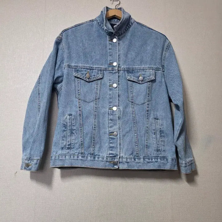 [BUNJANG] Datum Blue Denim Jacket Outerwear / 데이텀 청 데님 자켓 간절기 아우터  프리사이즈 여자용