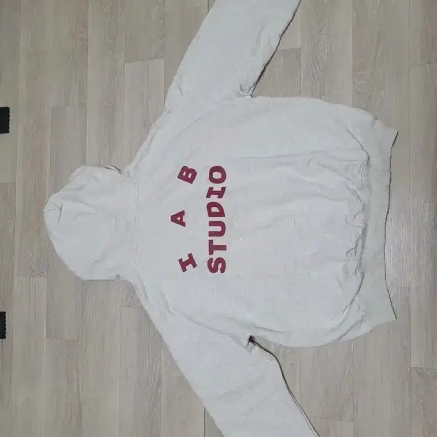 [BUNJANG] IAB Studio Oatmeal Hoodie / 아이앱 스튜디오 후드티 오트밀