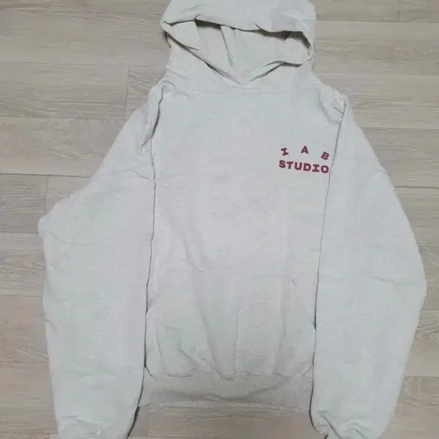 [BUNJANG] IAB Studio Oatmeal Hoodie / 아이앱 스튜디오 후드티 오트밀