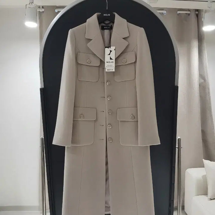 [BUNJANG] Mojo.S.F [2025] Cashmere Blend Wool Coat Size 55 / 새상품) 모조에스핀 코트 55(25년 제품)