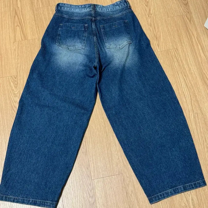 [BUNJANG] Unknown Corduroy Denim Wide Pants / 노운 코듀로이 데님 와이드 팬츠