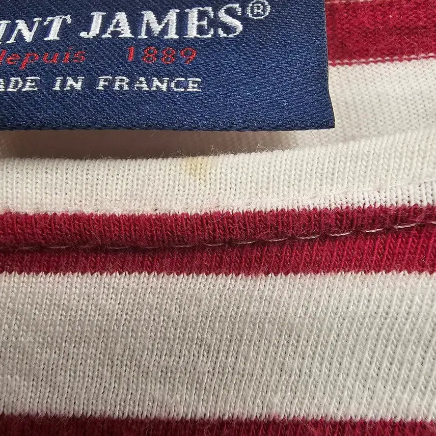 [BUNJANG] Saint James Marine Stripe T-shirt / 세인트제임스 마린 스트라이프 티