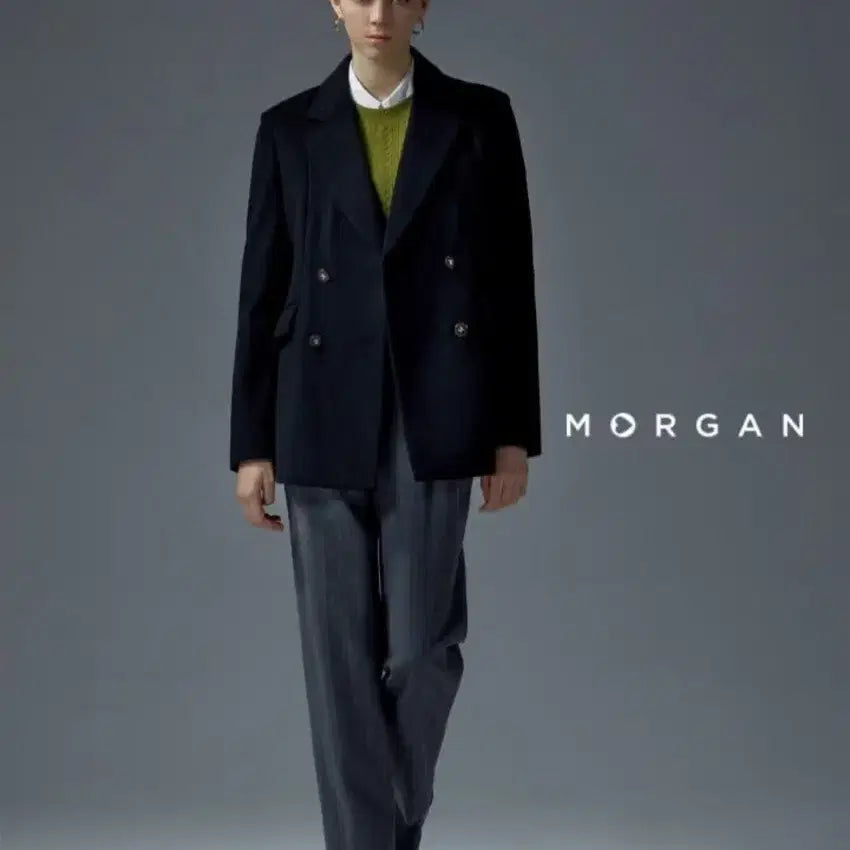 [BUNJANG] Morgan Premium Silk Double Winter Jacket / 모르간 프리미엄 실크 윈터  더블 재킷 (사은품 증정)