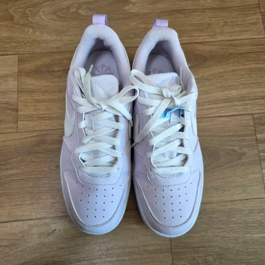 [BUNJANG] Nike Court Borough Purple Sneakers 250 / 나이키 코트 버로우 연보라 운동화 250
